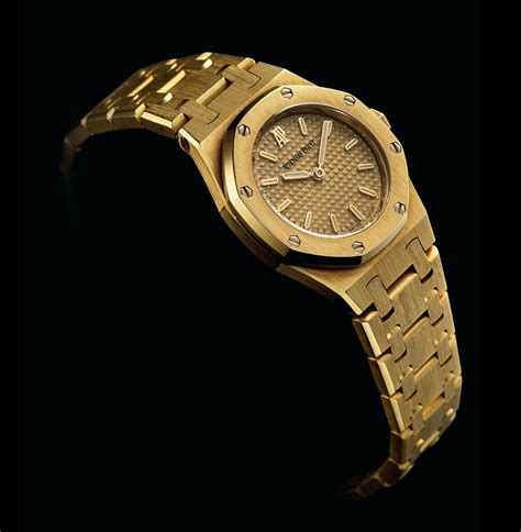 audemars piguet ladies gold watch